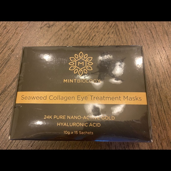 Mintbiology Skincare New Mintbiology 24k Eye Masks Poshmark